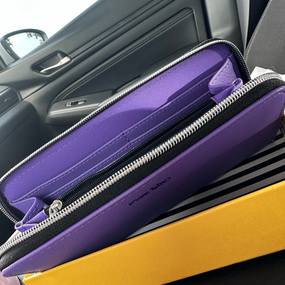 Marc Tetro Wallet, Maltipoo Color- PURPLE